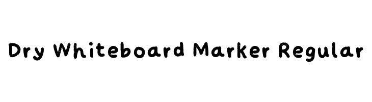 Dry Whiteboard Marker Regular  لخطوط تنزيل