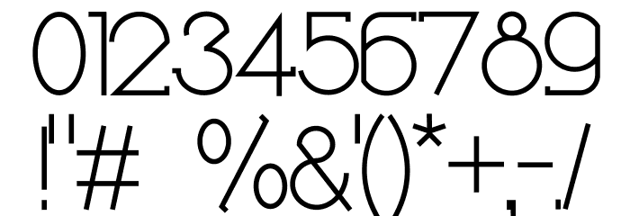 Dryades Font OTHER CHARS