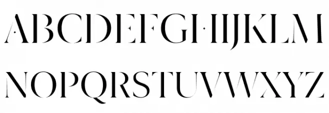 Dryhten 字体 大写