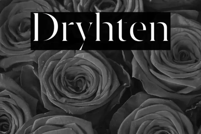 Dryhten Font examples