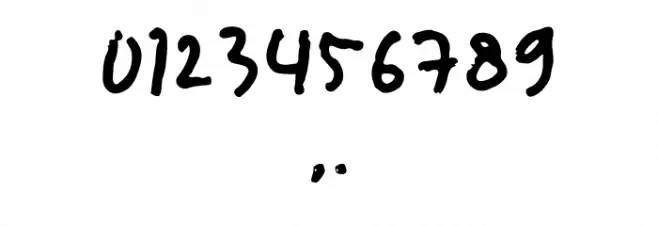 drawer sketches Font OTHER CHARS