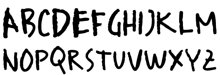 drawer sketches Schriftart Groß