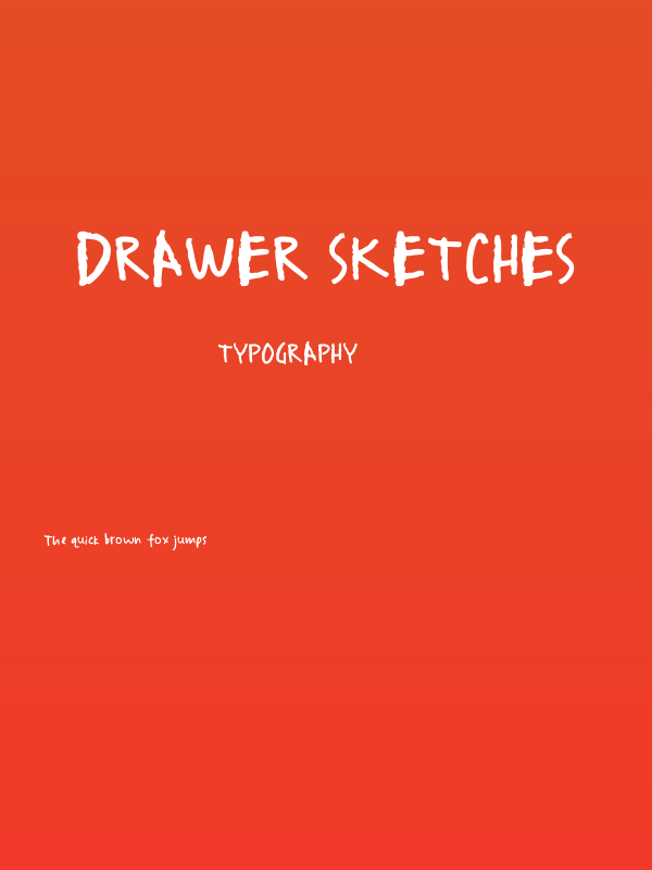 drawer sketches Poster