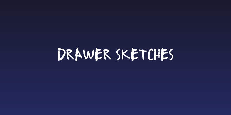 drawer sketches Social Header