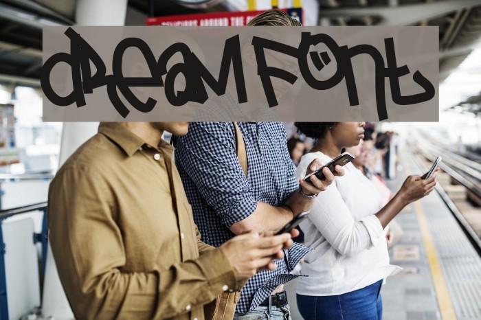 dream Font examples