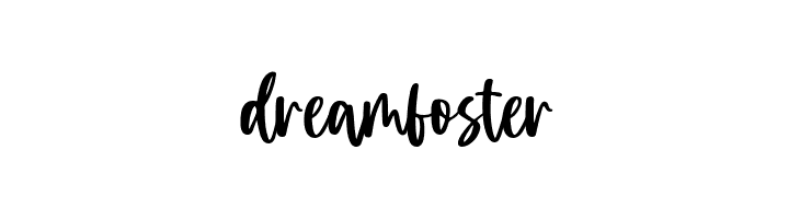 dreamfoster  Frei Schriftart Herunterladen