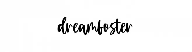 dreamfoster  免费字体下载