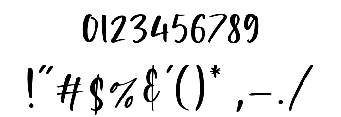 dreamfoster Font OTHER CHARS