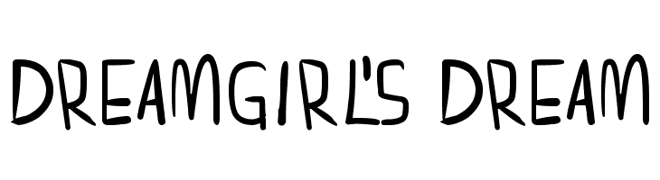 dreamgirl's dream Font