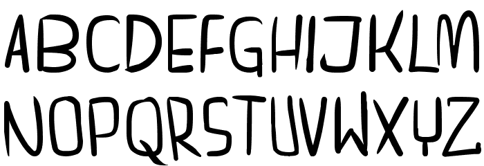 dreamgirl's dream Font LOWERCASE