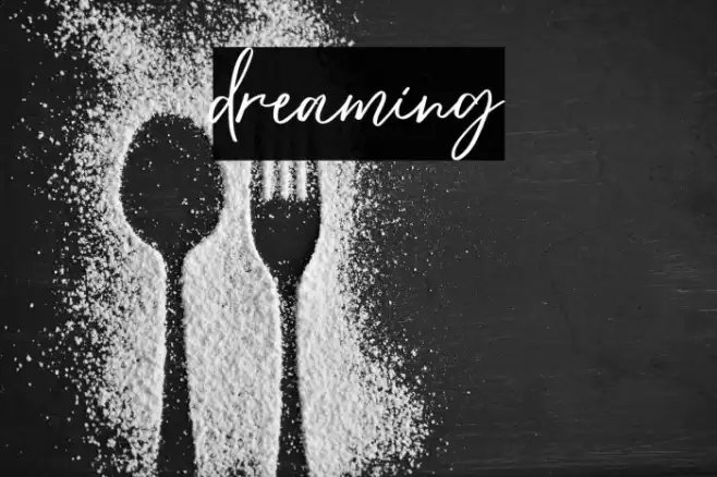 dreaming Font examples