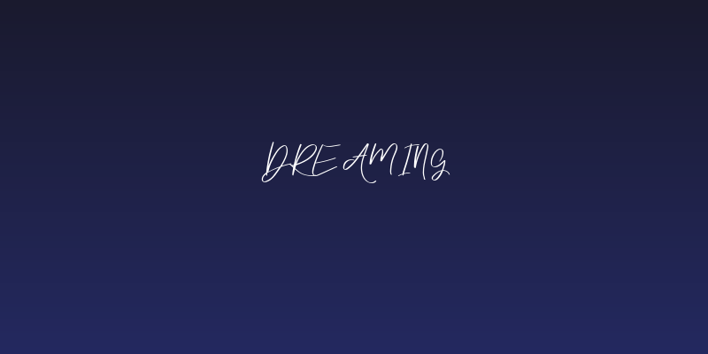 dreaming Social Header