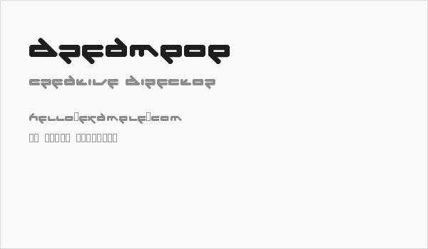 dreampop Business Card