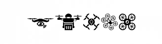 drone  les polices de caractères gratuit tlcharger