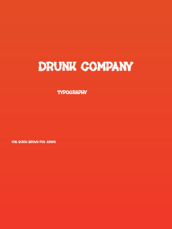drunk company Poster