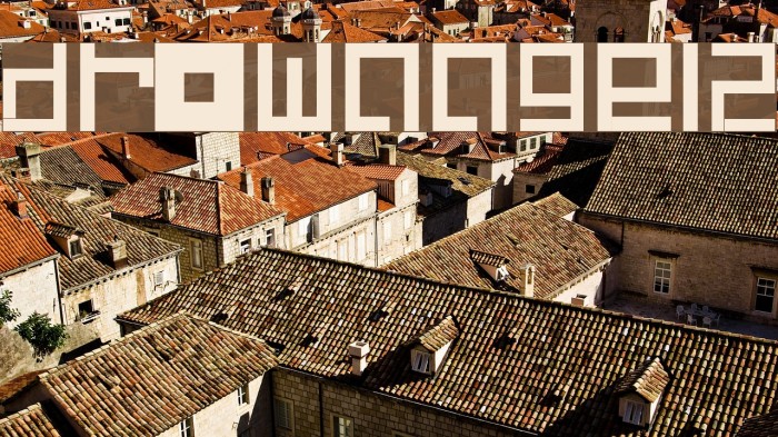 dr.waagel2 Font examples