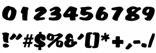 DS Accent Font OTHER CHARS