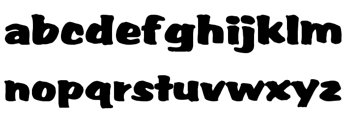 DS Accent Font LOWERCASE