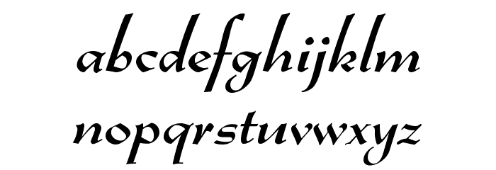 DS Admiral Font LOWERCASE