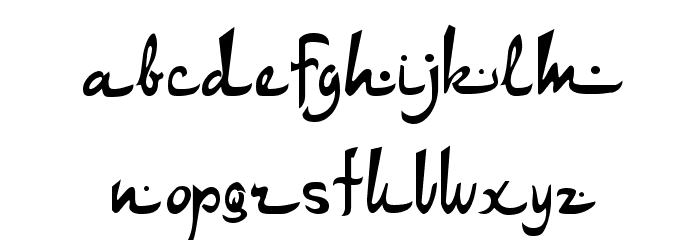 DS Arabic Font LOWERCASE