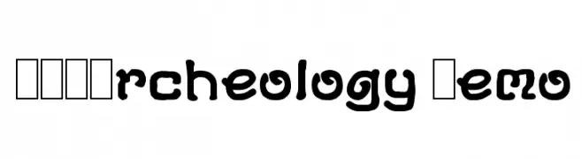 DS-Archeology Demo  font caratteri gratis