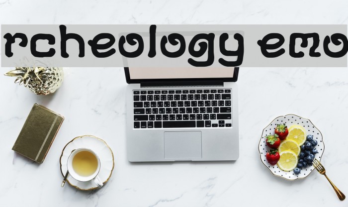 DS-Archeology Demo Font examples