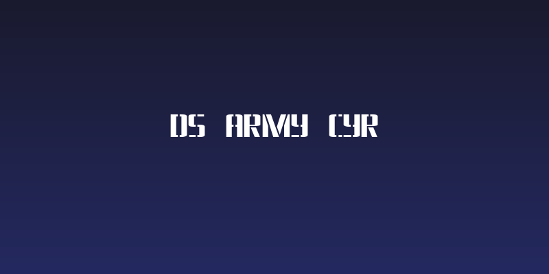 DS Army Cyr Social Header