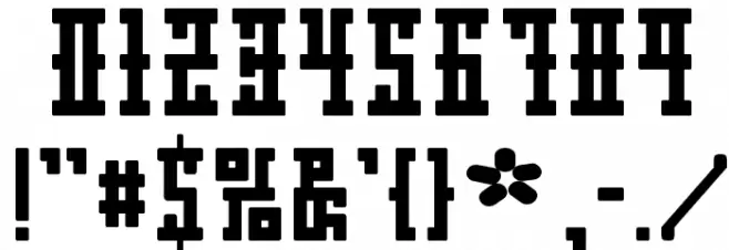 DS Ayaks Normal Font OTHER CHARS