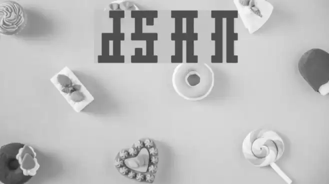 DS Ayaks Normal Font examples