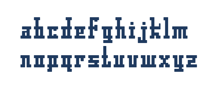 DS Ayaks Normal Lowercase