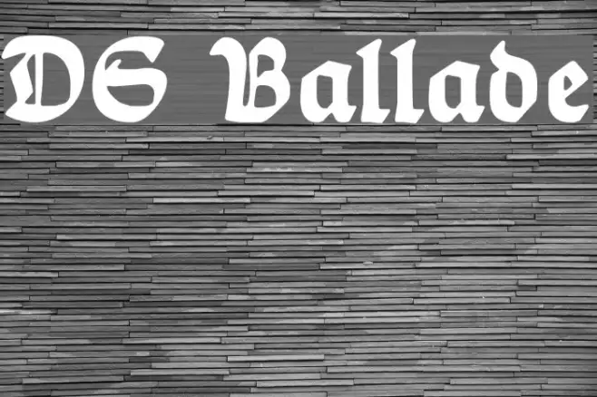 DS Ballade Example 3