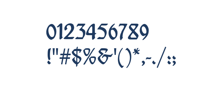 DS Behrensschrift Other Characters