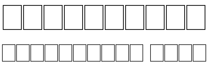 DS BroadBrush フォント その他の文字