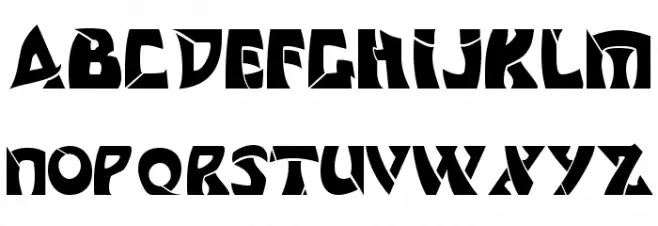DS Comedy Cyr Bold フォント 大文字