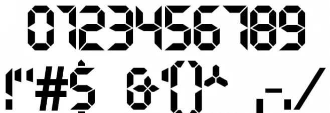 DS Crystal Font OTHER CHARS