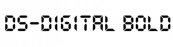 DS-Digital Bold  baixar fontes gratis