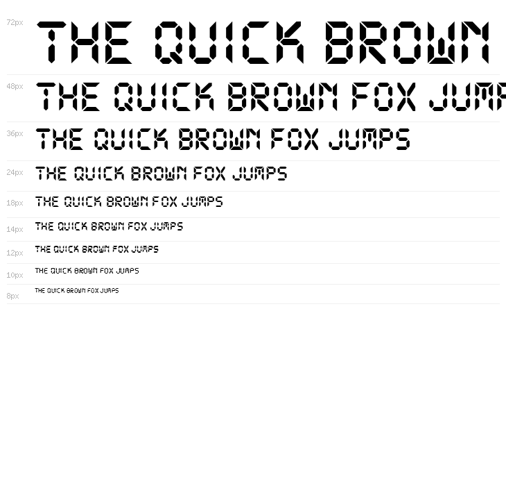 DS-Digital Bold Waterfall