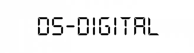 DS-Digital  font caratteri gratis