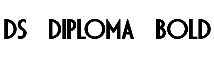 DS Diploma Bold  Fuentes Gratis Descargar