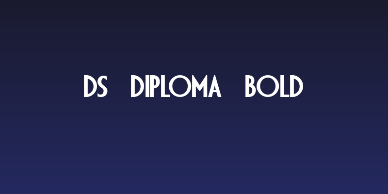 DS Diploma Bold Social Header