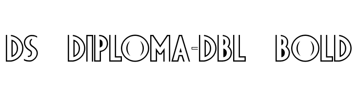 DS Diploma-DBL Bold Font