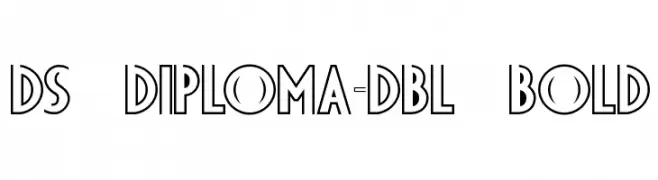 DS Diploma-DBL Bold  لخطوط تنزيل