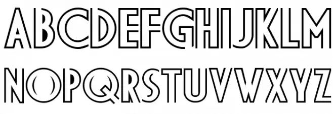 DS Diploma-DBL Bold Шрифта ВЕРХНИЙ