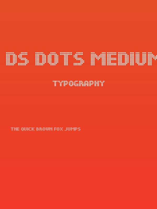 DS Dots Medium Poster