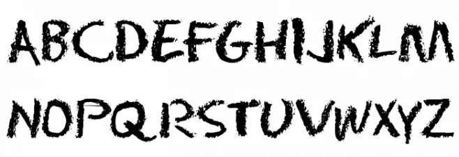DS Eraser Cyr Caratteri MINUSCOLO
