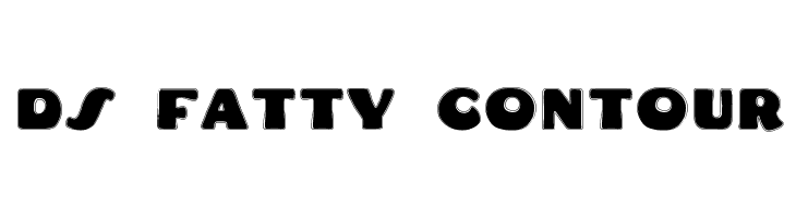 DS Fatty Contour  font caratteri gratis