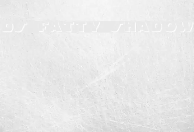 DS Fatty Shadow Font examples