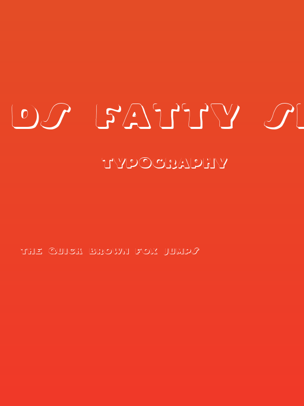 DS Fatty Shadow Poster
