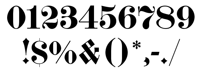 DS Fette Gotisch Font OTHER CHARS