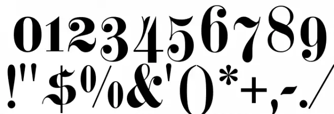 DS Fette Kanzlei OsF Font OTHER CHARS